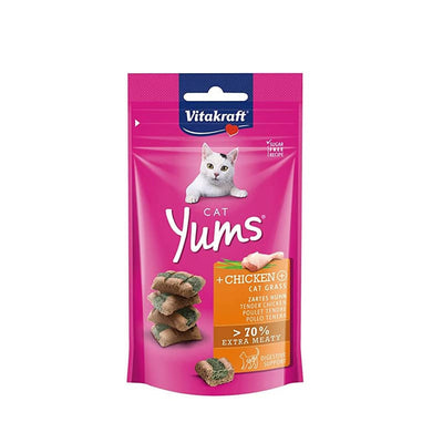 Vitakraft Cat Yums Pollo Y Hierba Gatera 40g