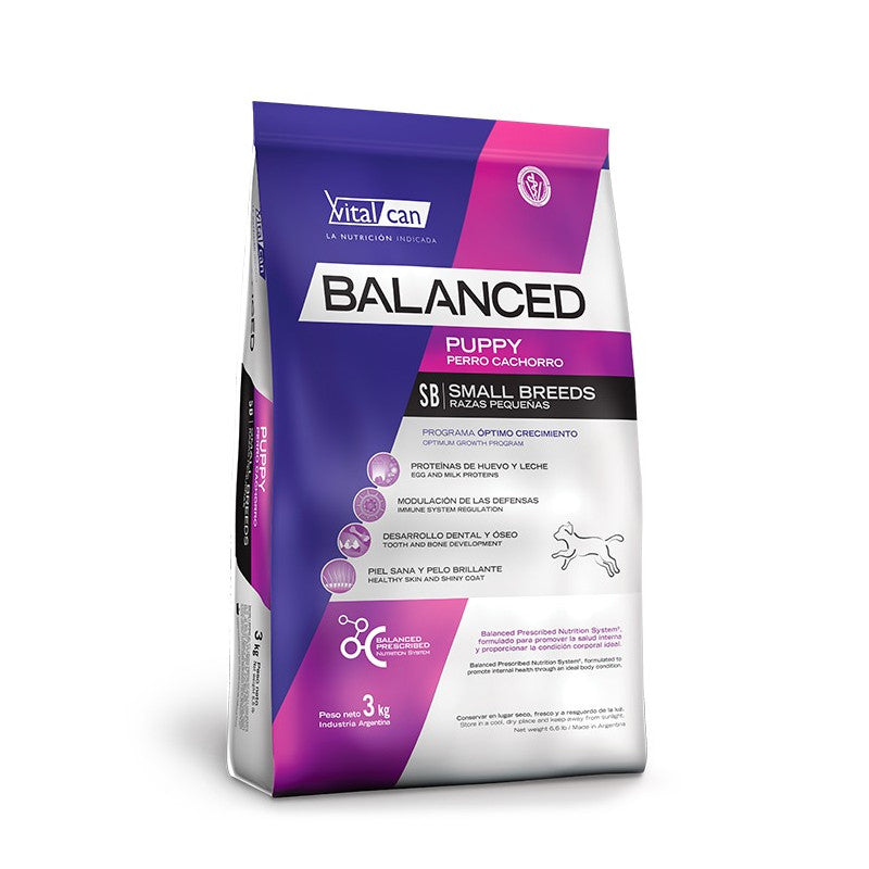 Vitalcan Balanced Perro Puppy Pequeños 3K