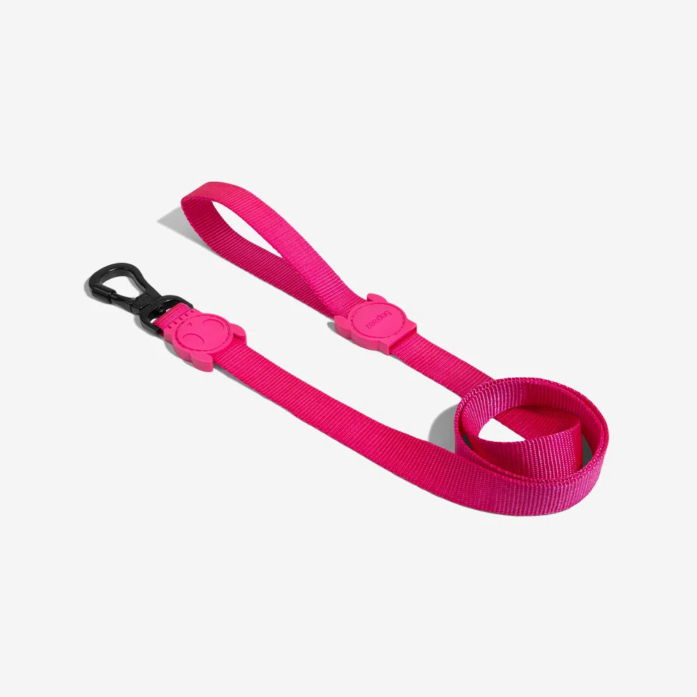 Zee Dog Pink Led Leash