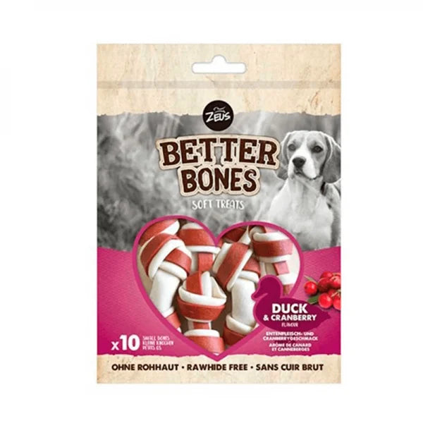 Zeus Better Bones Huesitos Pato con Arándanos Perros